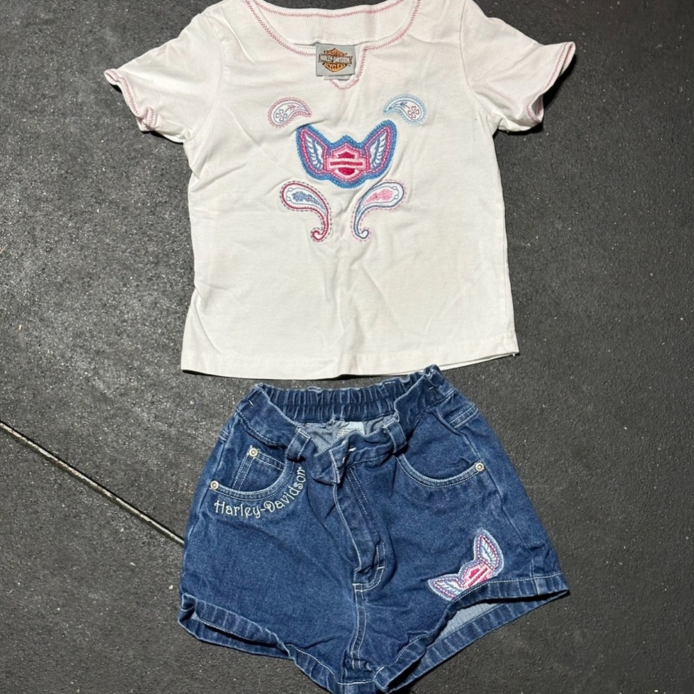 Kids Harley Davidson Outfit